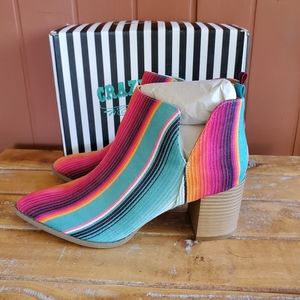 Crazy Train Serape Boots